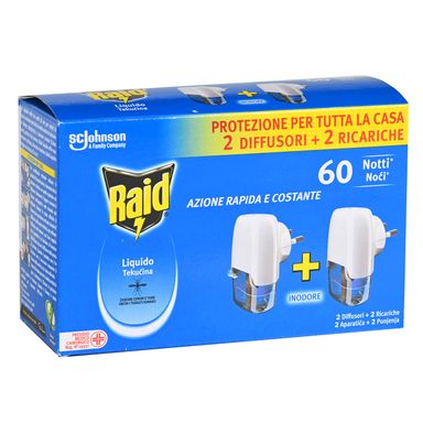 Image for product RAID Električni aparat s tekućinom 2x21ml