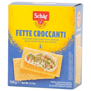 Image for product SCHÄR Kreker tost fette croccanti bez glutena 150g