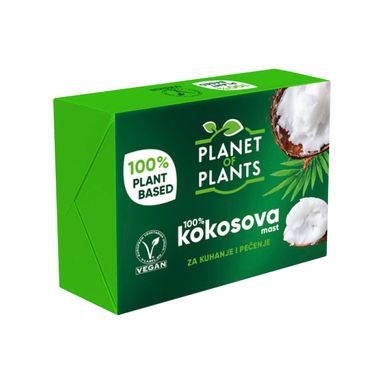 Image for product PLANET OF PLANTS kokosova mast za kuhanje vegan 250g