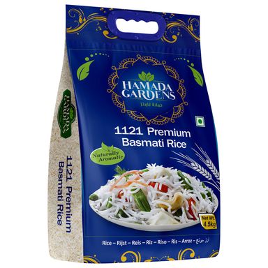 Image for product HAMADA GARDEN Riža basmati premium 4.5kg