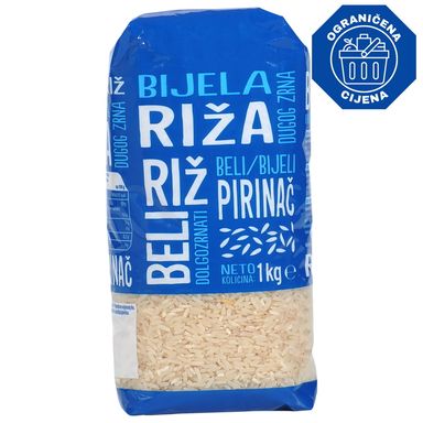 Image for product Riža dugo zrno 1kg