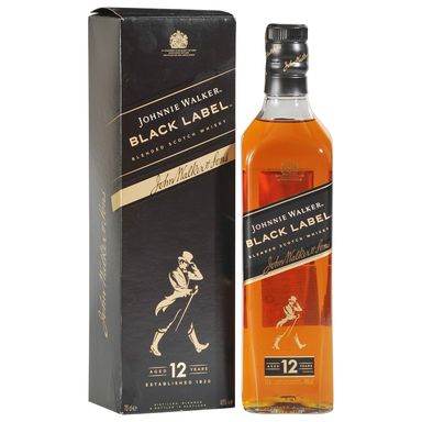 Image for product JOHNNIE WALKER whisky black label 43% 0.7l poklon pakiranje