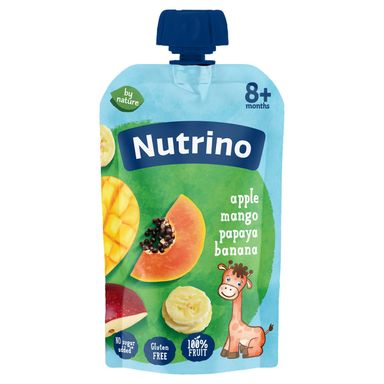 Image for product NUTRINO Baby pouch jabuka/mango/papaja/banana 100g