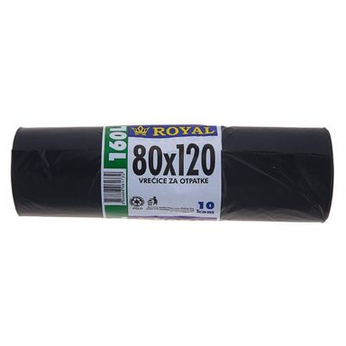 Image for product Vrećice za otpatke ldpe, 160l, 80x120cm, 10 komada