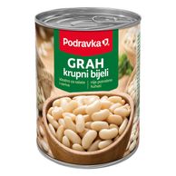 Grah krupni bijeli limenka 400g (ocijeđena masa 230g)