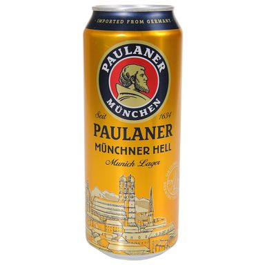 Image for product PAULANER Pivo original münchen 4.9% 0.5l limenka