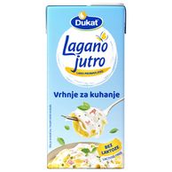 Vrhnje za kuhanje bez laktoze 500g