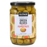 Zelene masline s paprikom 700g/400g
