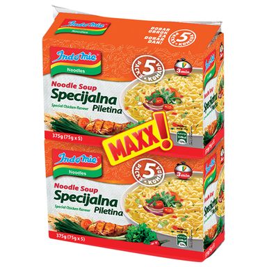 Image for product INDOMIE Juha specijalna pileća xxl 10x75g