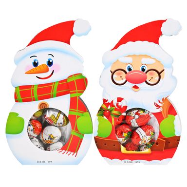 Image for product INCO Kakao figurica snjegović/djed božićnjak božićna kutijica mix 60g