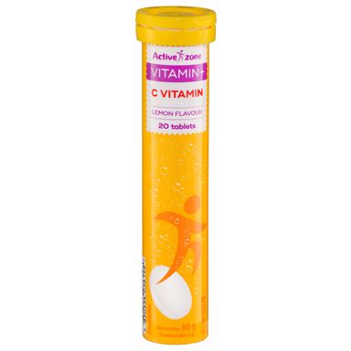 Image for product ACTIVE ZONE Šumeće tablete vitamin c 80g