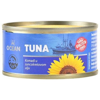 Image for product OCEAN Tunj komadi u ulju 56g