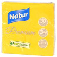 Salvete premium žute 33x33cm 3-slojni 30 komada