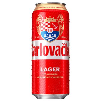 Image for product KARLOVAČKO Pivo svijetlo 5% 0.5l limenka