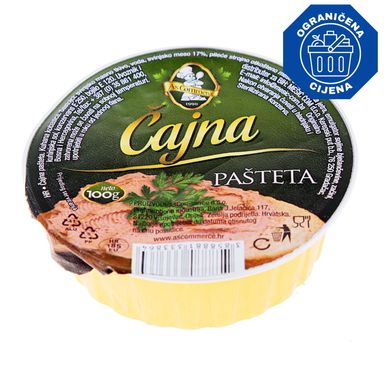 Image for product ASCOMMERCE Pašteta čajna 100g