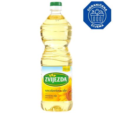 Image for product ZVIJEZDA Suncokretovo ulje 1l