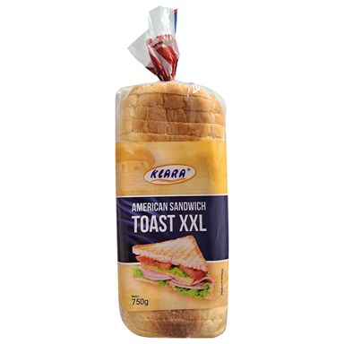 Image for product KLARA Toast american sandwich xxl 750g