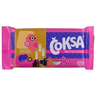 Image for product KRAŠ Čoksa čokolada šumsko voće i žitarice 67g