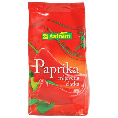 Image for product ŠAFRAM Začinska paprika mljevena slatka 200g vrećica