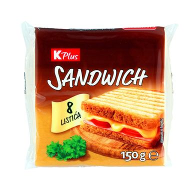 Image for product K PLUS Listići od sira i biljnih masti 150g