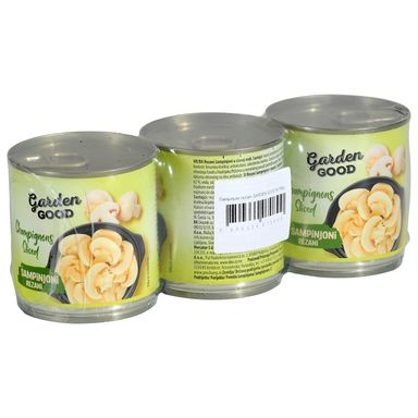 Image for product GARDEN GOOD Šampinjoni 3x190g/3x115g