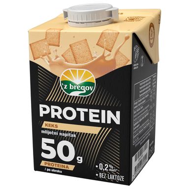 Image for product Z’BREGOV Proteinski mliječni napitak keks 0.5l