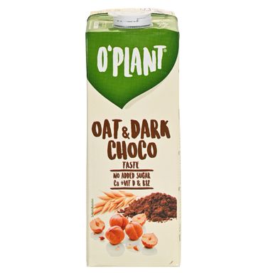 Image for product O`PLANT Zobeni biljni napitak tamna čokolada 1l