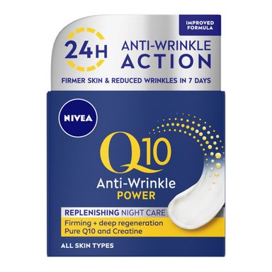 Image for product NIVEA Q10 power noćna krema za lice protiv bora 50ml