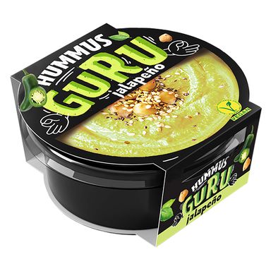 Image for product GURU Hummus jalapeno paprika 180g