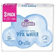 Baby water care biorazgradive dječje vlažne maramice 99% water 3x56 komada