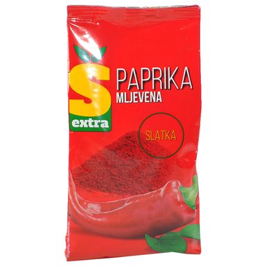 Image for product ŠAFRAM Extra slatka mljevena paprika 100g