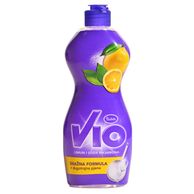 VIOLETA Deterdžent za suđe vio, limun i soda bikarbona 450ml
