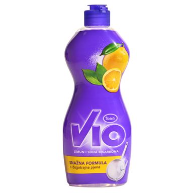 Image for product VIOLETA Deterdžent za suđe vio, limun i soda bikarbona 450ml