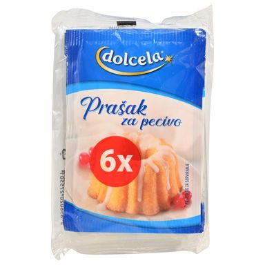 Image for product DOLCELA Prašak za pecivo 6x12g