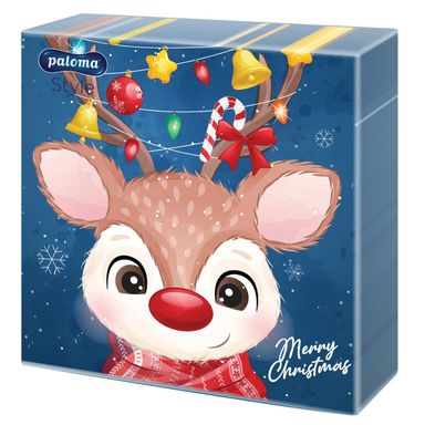 Image for product PALOMA HARMONY Božićne salvete s motivom soba, 33x33cm, 20 komada, 3 sloja