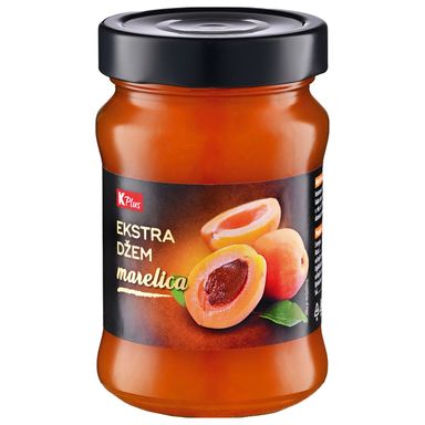 Image for product K PLUS Džem extra marelica 350g