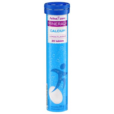 Image for product ACTIVE ZONE Šumeće tablete kalcij 80g