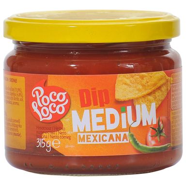 Image for product POCO LOCO Meksički umak od rajčice srednje jaki 315g