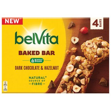 Image for product BELVITA Prutići tamna čokolada i lješnjak 160g