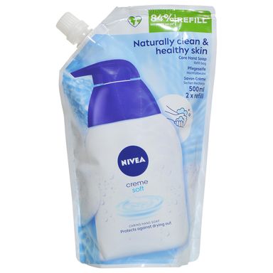 Image for product NIVEA Tekući sapun creme soft dopunsko pakiranje 500ml