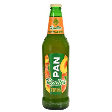 Image for product PAN Pivo radler breskva đumbir 2% 0.5l povratna boca