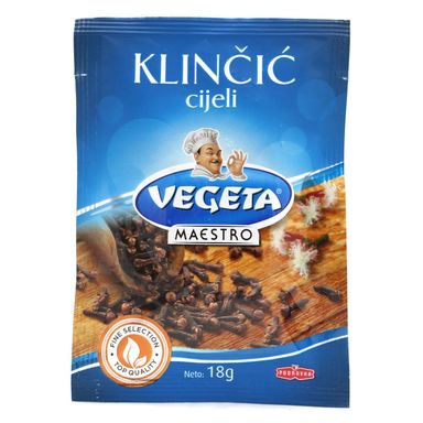 Image for product VEGETA Začin klinčić cijeli vrećica 18g