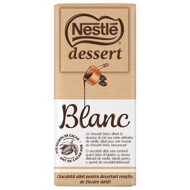 Image for product NESTLÉ dessert čokolada za kuhanje bijela 170g