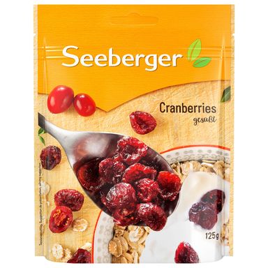 Image for product SEEBERGER Brusnice suhe 125g