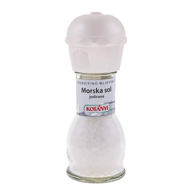 Image for product KOTÁNYI Morska sol jodirana mlinac 92g
