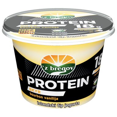 Image for product Z’BREGOV Protein skyr jogurt bourbon vanilija 200g