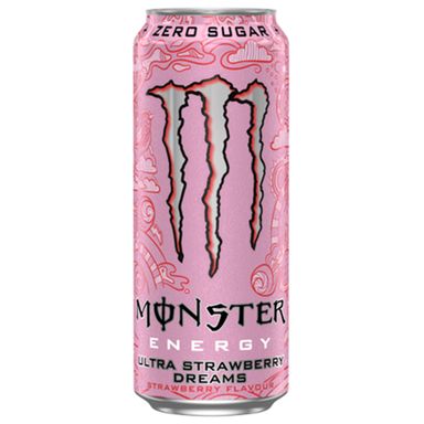 Image for product MONSTER Ultra strawberry dreams energetsko piće 0.5l lim