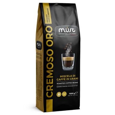 Image for product Must espresso cremoso kava u zrnu 1kg