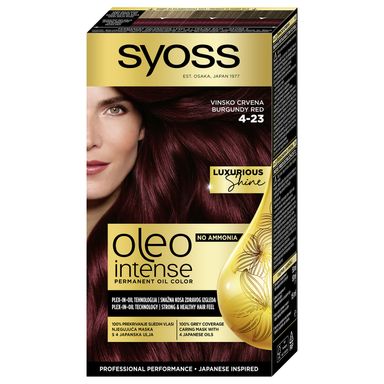 Image for product SYOSS OLEO INTENSE Boja za kosu 4-23 vinsko crvena
