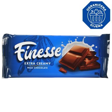 Image for product FINESSE Čokolada mliječna 80g